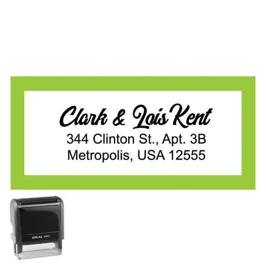 Rectangle Personalized Self-Inking Stamp
