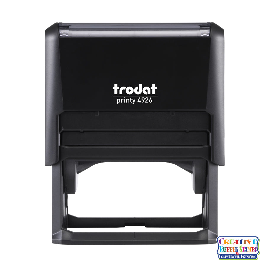 Trodat 4926 Self-Inking Rubber Stamp