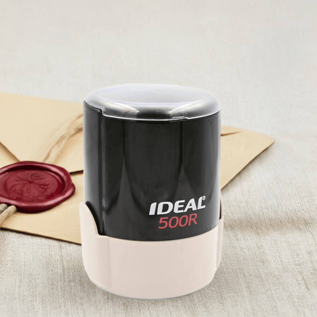 Personalized Address Ireland Round 2" Custom Stamp - Creative Rubber Stamps