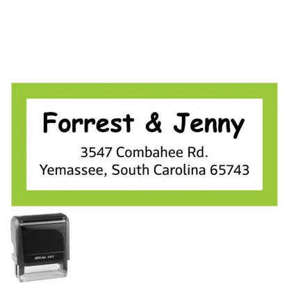 Personalized Address Stamp Combahee Rectangle - Creative Rubber Stamps
