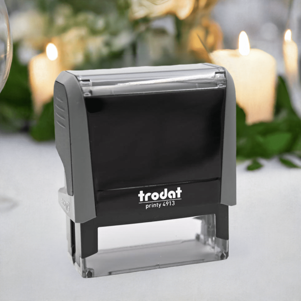 Personalized Address Stamp Mulder Rectangle - Creative Rubber Stamps