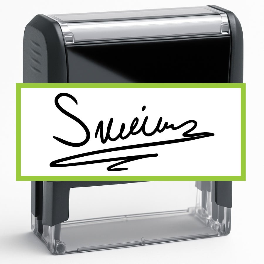 Signature Stamp - Creative Rubber Stamps