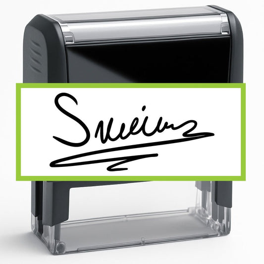 Signature Stamp - Creative Rubber Stamps