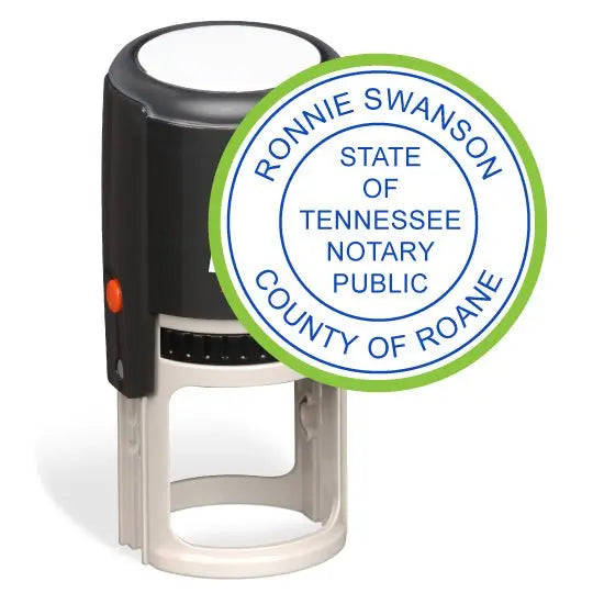 Tennessee Notary Public Self-Inking Stamp - Creative Rubber Stamps