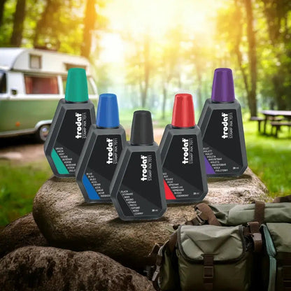 Trodat & Ideal Ink 1oz - Creative Rubber Stamps