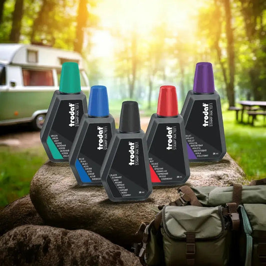 Trodat & Ideal Ink 1oz - Creative Rubber Stamps