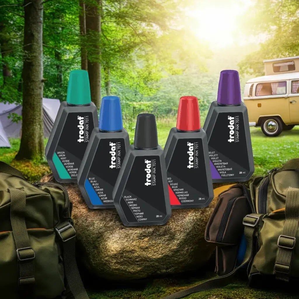 Trodat & Ideal Ink 1oz - Creative Rubber Stamps