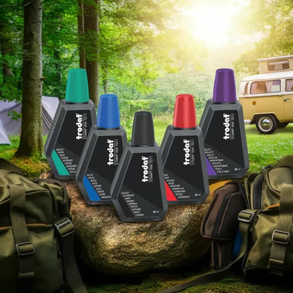 Trodat & Ideal Ink 1oz - Creative Rubber Stamps