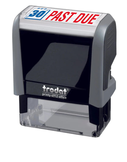 Trodat PAST DUE Self - inking Stamp - Creative Rubber Stamps