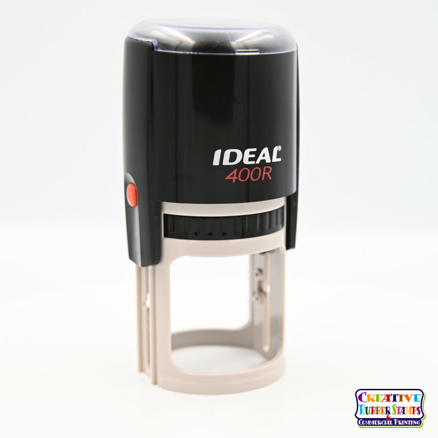 Ideal 400R Self-Inking Rubber Stamp