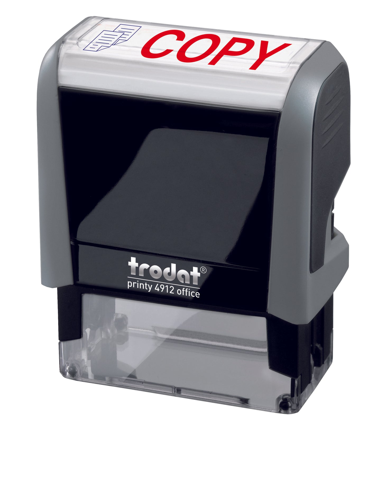 Trodat COPY Ideal 4912 Custom Self-Inking Rubber Stamp Right Angle