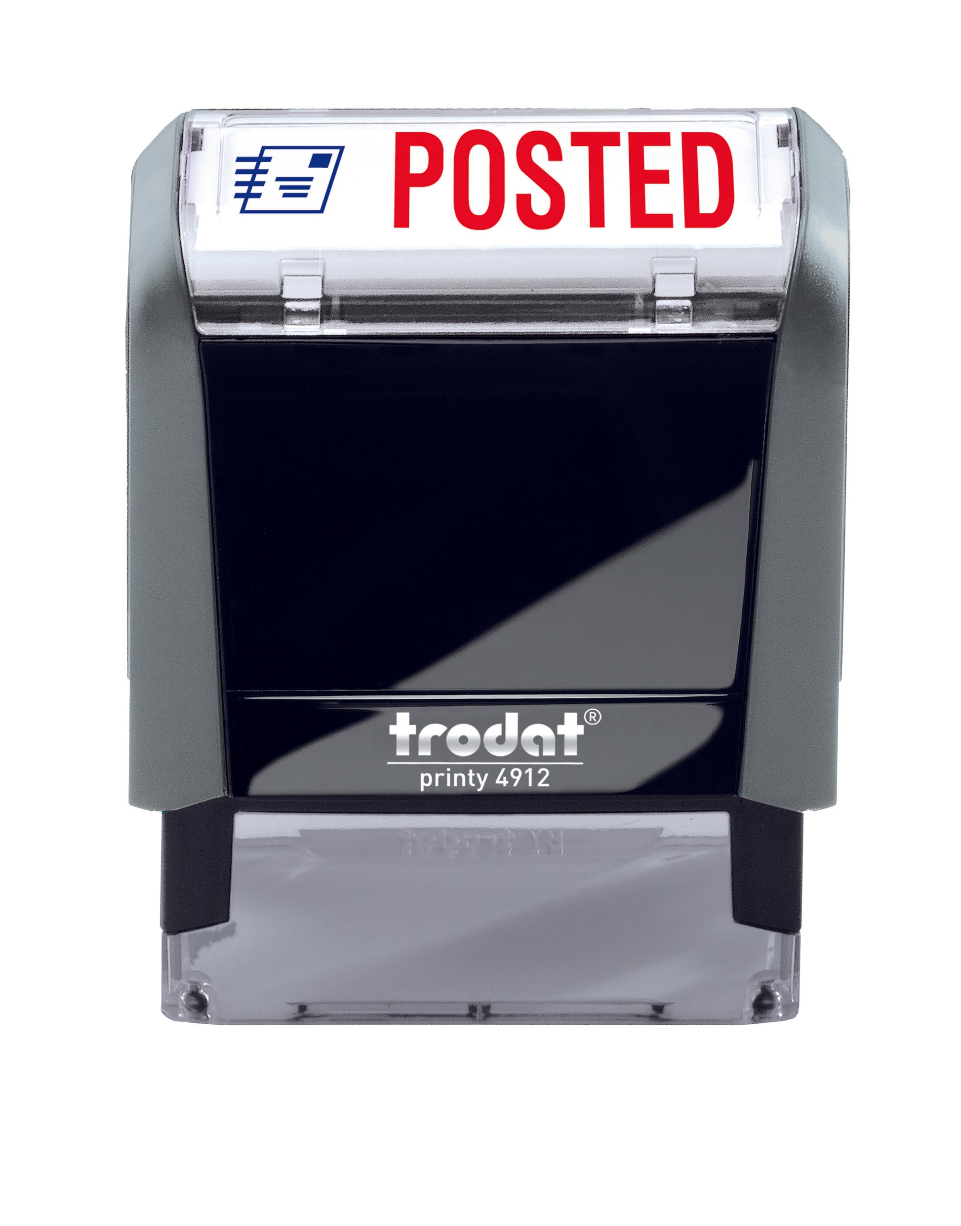 Trodat POSTED Ideal 4912 Custom Self-Inking Rubber Stamp