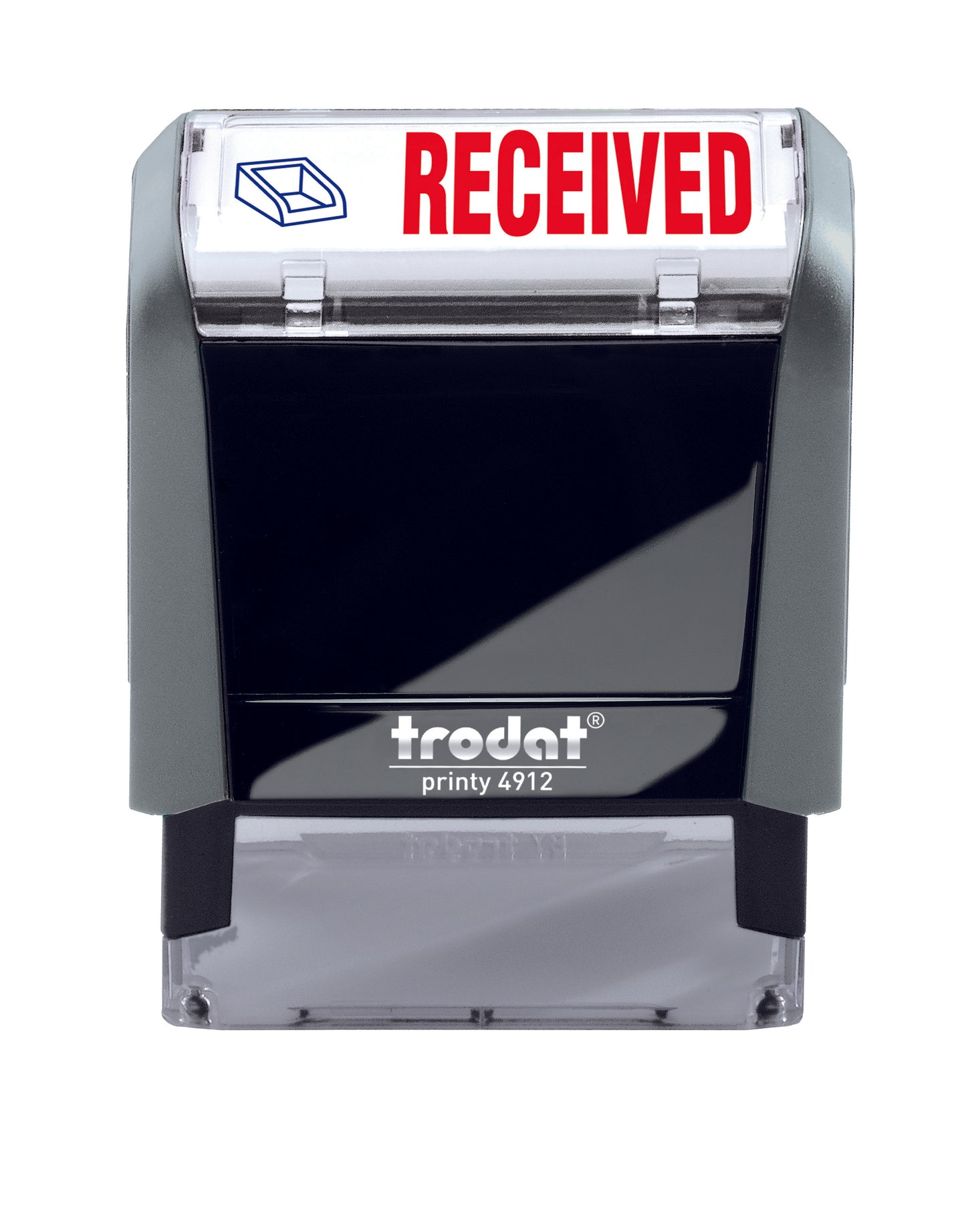 Trodat RECEIVED Ideal 4912 Custom Self-Inking Rubber Stamp