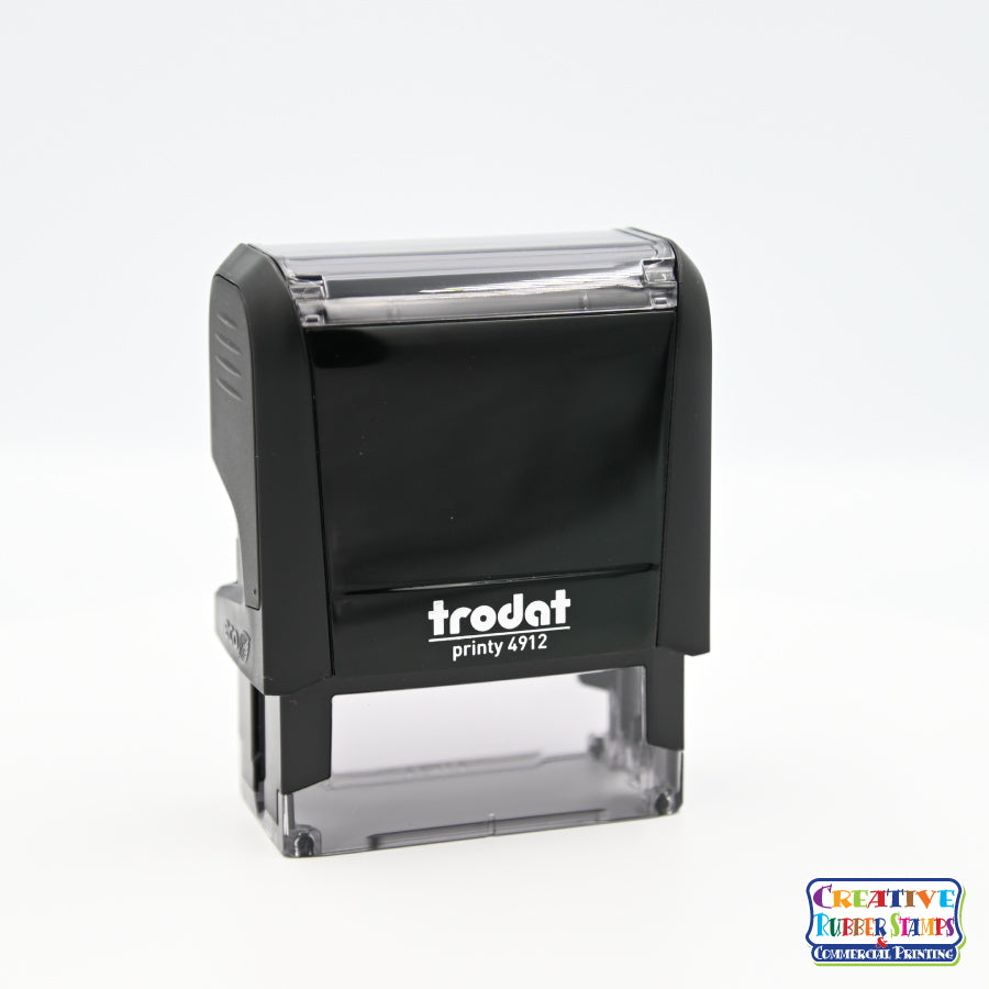 Trodat Printy 4910 Custom Self-Inking Rubber Stamp – Creative