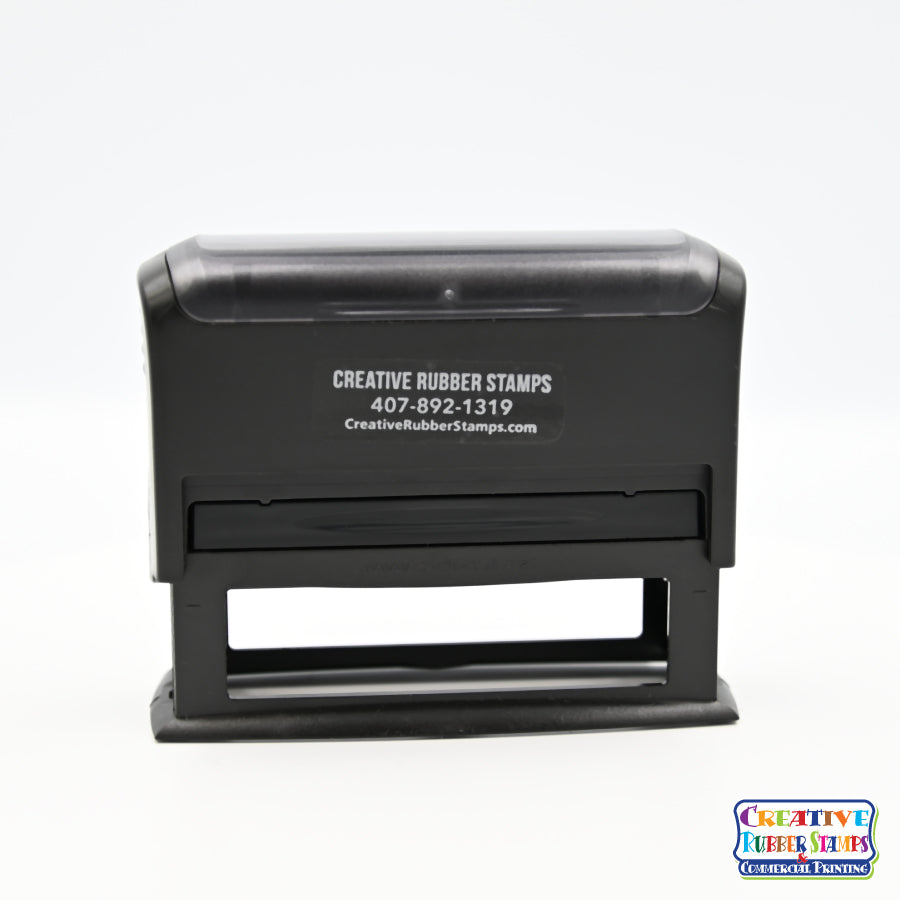 Custom Signature Stamp - Self Inking Personalized Signature Stamp | Great for Signing Documents | Stamp Will Provide Thousands of Impressions