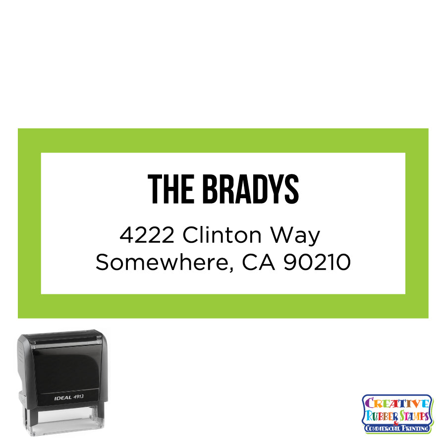 Brady Personalized Self-Inking Stamp