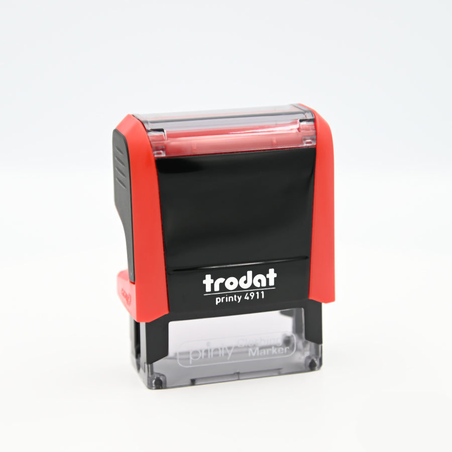 Trodat Clothing Marker Custom Self-Inking Rubber Stamp