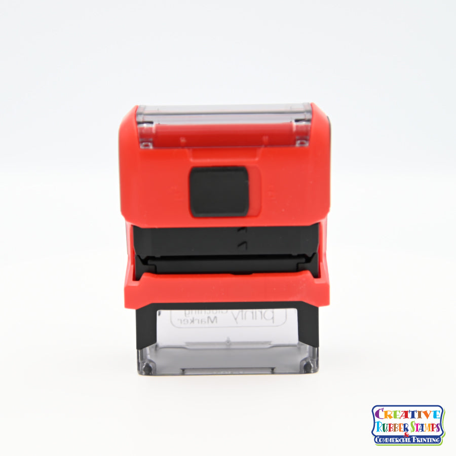 Trodat Clothing Marker Custom Self-Inking Rubber Stamp