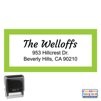 Hillcrest Personalized Self-Inking Stamp