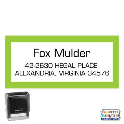 Mulder Personalized Self-Inking Stamp