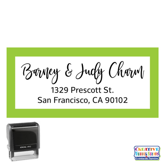 Custom Rubber Stamps - Self Inking - Rectangle