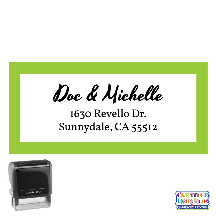 Riverside Personalized Self-Inking Stamp