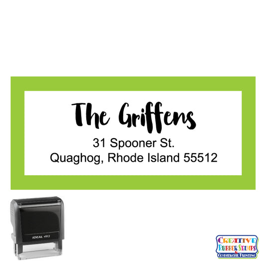Spooner Personalized Self-Inking Stamp