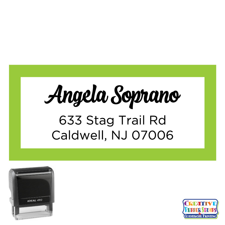 Stag Trail  Personalized Self-Inking Stamp