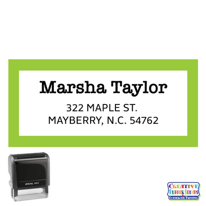 Taylor Personalized Self-Inking Stamp